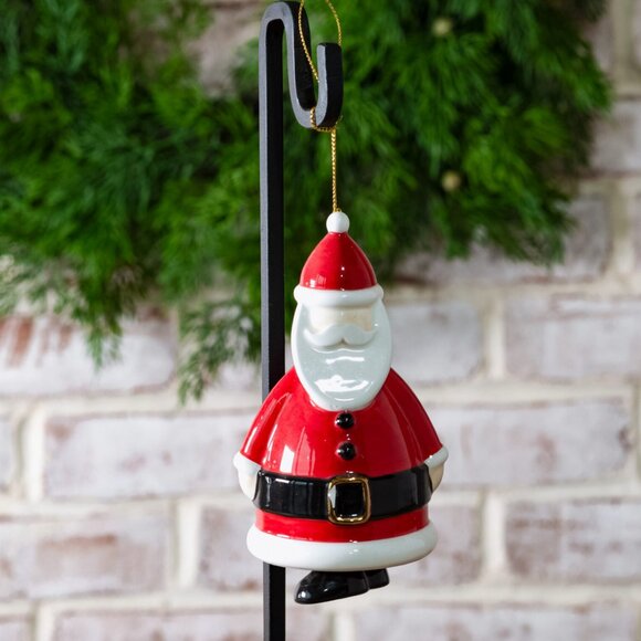 Santa Bell Ornament - Picture 3 of 16